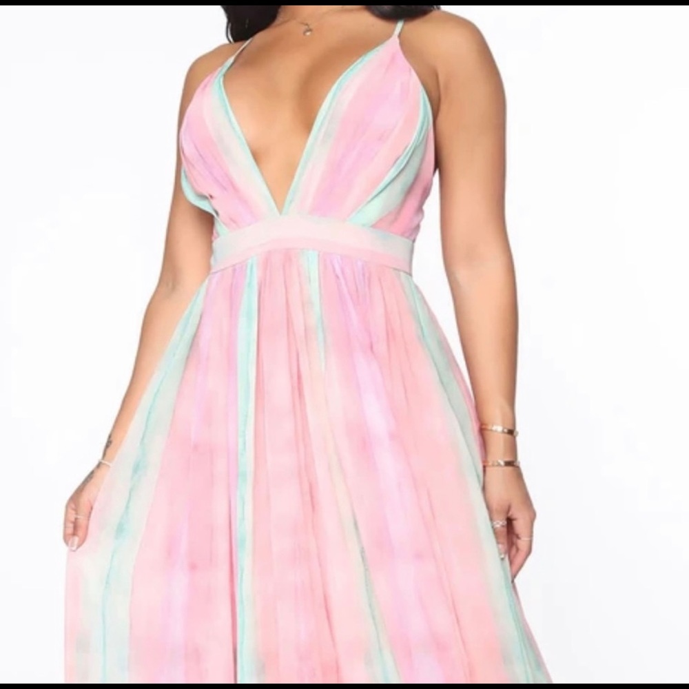 Fashion nova maxi dress new